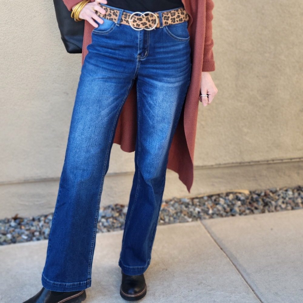 Flare Blue Jeans